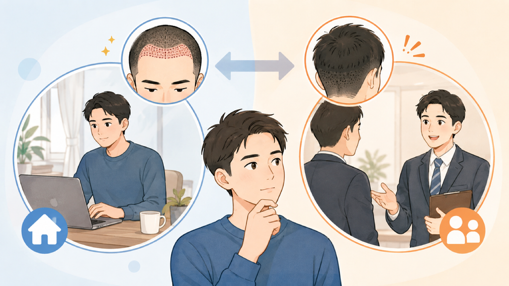 身体的なダウンタイムと見た目のダウンタイムは違う