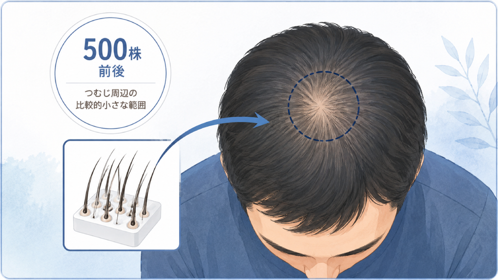 500株前後