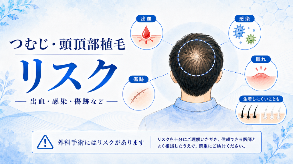 自毛植毛にはリスクもある